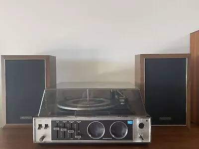 VINTAGE  PANASONIC SD-85 Stereo LP VINLY Record Player AM/FM Receiver + Speakers • $160