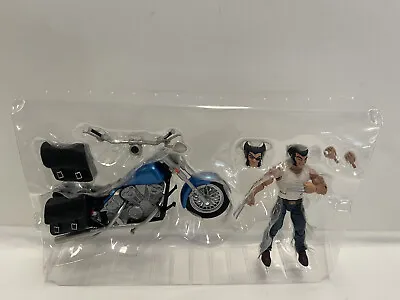 Marvel Legends Ultimate Wolverine X-Men Motorcycle Bike 6  Figure NEW In Plastic • $39.99
