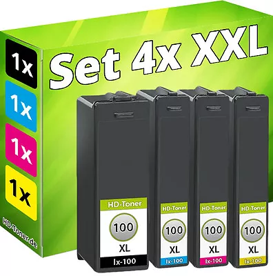 4x Ink Cartridges For Lexmark 100XL S300 S301 S305 S308 S815 S816 S608 S405 S408 • £9.83