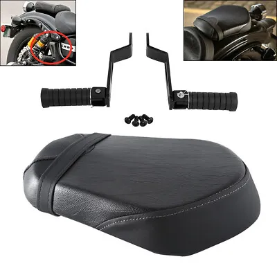 Motorcycle Passenger Seat W/ Foot Peg Fit For Yamaha Bolt XV950 R-Spec 2014-2017 • $74.99
