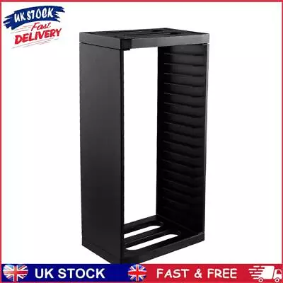 Universal Game Storage Showcase Tower CD Game Holder Shelf Rack For PS4 Slim Pro • £13.39