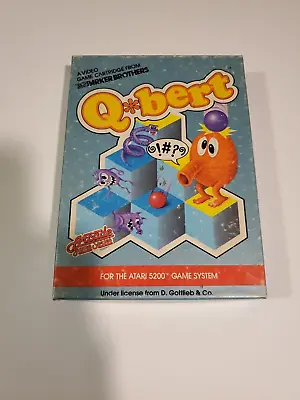 Qbert (Atari 5200 1983) ☆ Complete ☆ • $16.75