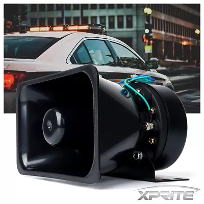 100W 6 Ohm Heavy Duty Sound Loud Car Warning Alarm Fire Horn PA Speaker Aluminum • $38.99