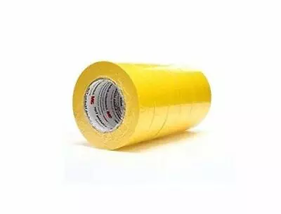 Quality 3M 06654 Masking Tape 1.5  Yellow (6 Rolls) 6654 • $38.99