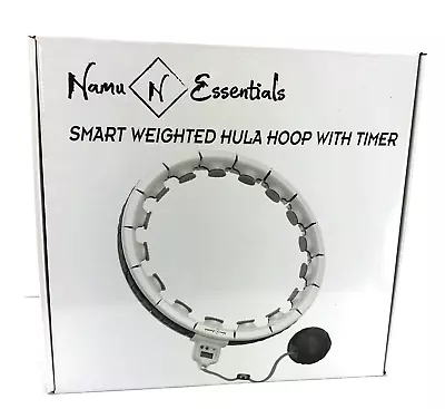 Adult Smart Weighted Hula Hoop W/Timer &  16 Detachable And Adjustable Links • $23