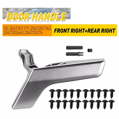 RH Matte Inside Interior Door Handle Repair Kit For Mercedes Benz C Class W204 • $12.99