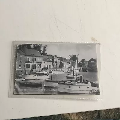 Old Postcard Padstow 1950 • £3