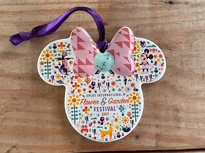 DISNEY PARKS 2017 Flower And Garden Ornament Minnie Epcot Figment • $20
