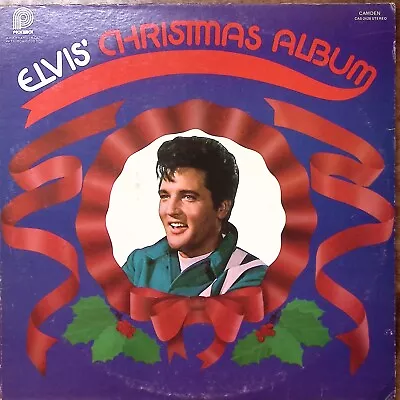 Elvis Christmas Album Pickwick Records Vinyl Lp 196-28 • $9.50