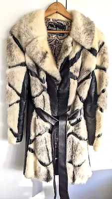 RARE Vintage Richard Donald Mink And Leather Fur EUC • $475