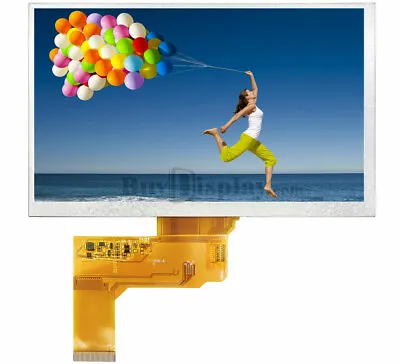 7  7.0 Inch 800x480 TFT LCD Display W/Option Capacitive Or Resistive Touch Panel • $23.22