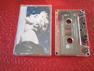 Cassette Tape. Madonna. True Blue. 1986 • $12