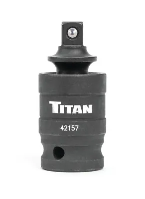 Titan 42157 1/2-Inch To 3/8-Inch Drive Locking Wobble Reducing Adapter • $14.49