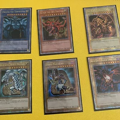 YuGiOh! LC01 Quarter Century Secret Rare Complete Set 25th Anniversary Promo X6 • £49.99