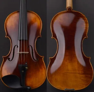 M20 Master Antique/Old Stradivari 1716 Copy Violin 4/4 European Wood Clear Sound • $0.99