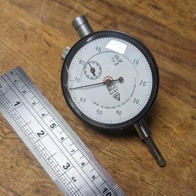 £9.99 • Buy John Bull Plunge Dial Test Indicator 0.01mm Precision 15mm Travel - Glass Damage