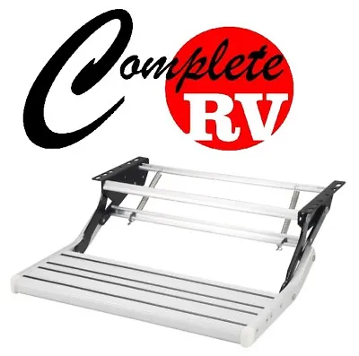 Caravan Step Single Aluminium Pull Out Rv Parts Accessories Steps Fan Manual • $134