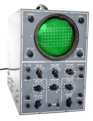 Vintage Oscilloscope For Parts Or Repair - Untested- • $80