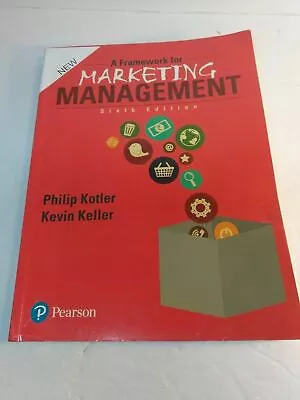 //Int' Ed.//  A Framework For Marketing Management By Kotler Philip T; Keller.. • $30