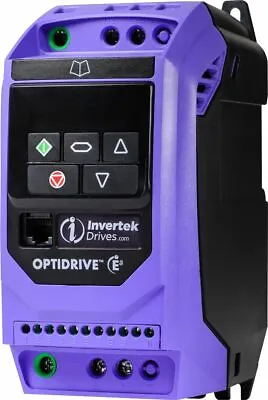 Invertek Optidrive Inverter E3 Ip20 Ode-3 Single Phase In 3 Phase Out Fast Post • £215.99