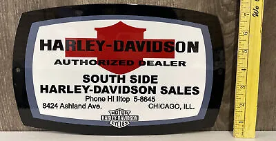Harley Davidson Dealer Metal Sign Motorcycles Dealership Ride Gas Oil Service • $59.99
