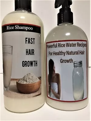 Rice Watera+rice Shampoo Are Miracle Tonic For Hair Loss Treatmentguaranteed • $99