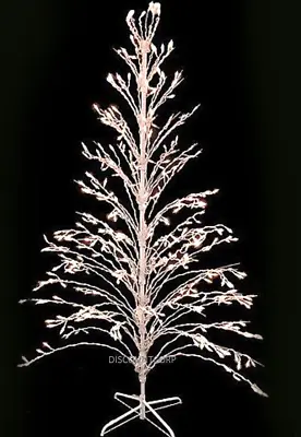 6'  Lighted Cascade Twig Tree Clear Lights Outdoor Christmas Decoration New • $84.99