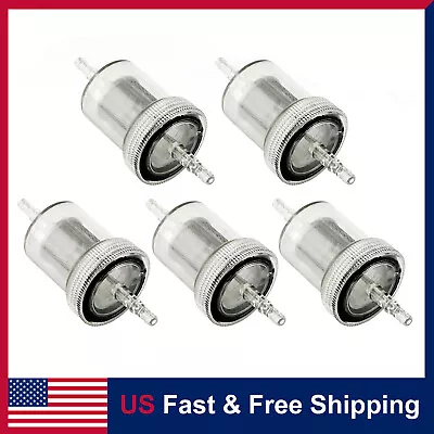 5Pcs 4mm Inline Fuel Filter For Eberspacher Webasto Air Heater Diesel Separator • $10.99