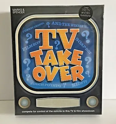 New M&S (Marks And Spencer) TV Takeover Game Over 700 TV & Film Questions • £9.95