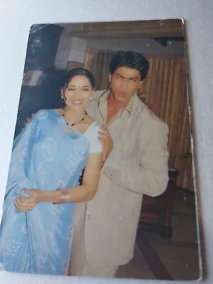 Bollywood Actors Madhuri Dixit Shahrukh Khan India Postcards Post Card • $5