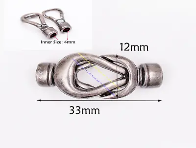 10Pcs Silver Plated Magnetic Clasps Hooks For Bracelet Necklace Jewelry Findings • $8.50