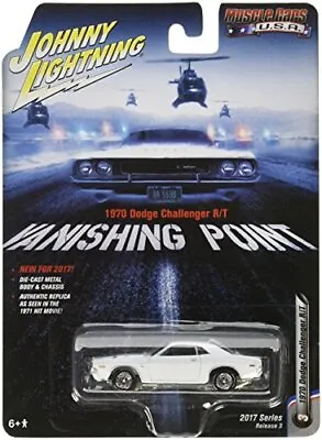 Johnny Lightning Vanishing Point 1970 Dodge Challenger 1/64 White Jlcp6001  • $23.97