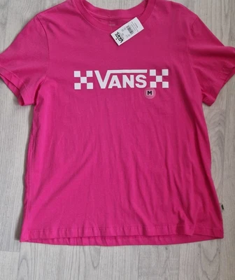 £10.50 • Buy VANS  Ladies Pink T Shirt NEW Medium Cotton