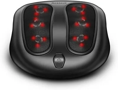 Nekteck Foot Massager With Heat Shiatsu Electric Kneading Foot Massage Machine • $39.99