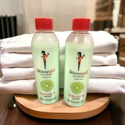 2X Skinny Girl MARGARITA Body Lotion Mineral Oils 5.75oz. Watery Consistency • $17.59