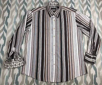 Zagiri Mens Button Down Long Sleeve Shirt Classic Fit Size XL  • $24.99
