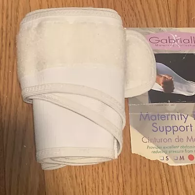 Gabrialla Maternity Support Belt Size Large White MS-96 Standard Elastic • $12