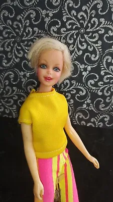 Vintage 1960's Mattel Twiggy Doll Twist N' Turn W/ Custom Clothing  • $155