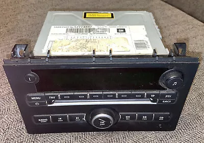 ▶️ 2007-2008 Saab 9-3 Am Fm Cd Player Radio Receiver OEM Part#: 12774897 ◀️ • $40