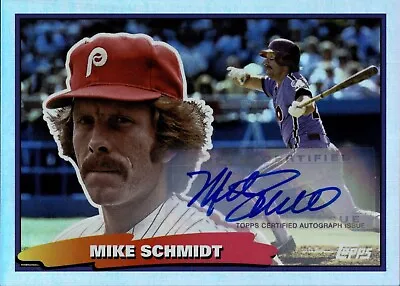 2022 Mike Schmidt Topps Archives AUTO 1988 BIG FOIL Autograph #88BF-24 Phillies • $69.99