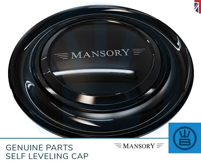 MANSORY Self Levelling Black Centre Cap For ROLLS ROYCE & Other Vehicles 6891936 • $298.69