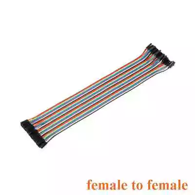 Female To Female Jumper Wires 40Pcs 30cm For Arduino • $6.09