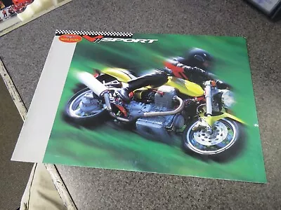 Moto Guzzi Dealer Technical Specifications Brochure W/ Illustrations V11 Sport • $24.99