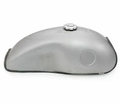 The Mojave Cafe Racer Gas Tank - Raw Steel - Motorcycle Retro Scrambler Classic • $139.95