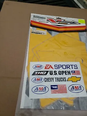 N-style/ White Brothers 2003 KTM 200 KTM 250 KTM 450 Yellow Backgrou Graphic Kit • $21