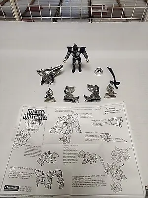 1995 Playmates Teenage Mutant Ninja Turtles Metal Mutants Shredder Complete • $129.99