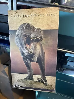 Sideshow Dinosauria Tyrannosaurus Rex T-rex The Tyrant King Statue Brand New • $599.99