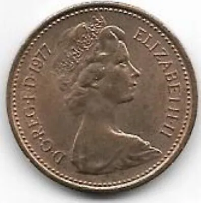 One Pence 1p 1977 • £1.99