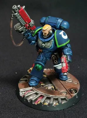 Painted Ultramarines Lieutenant From Dark Imperium [40k]. • £17.99