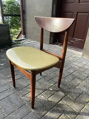 Vintage Lane Perception Mid Century Modern Walnut Dining Side Chair • $125